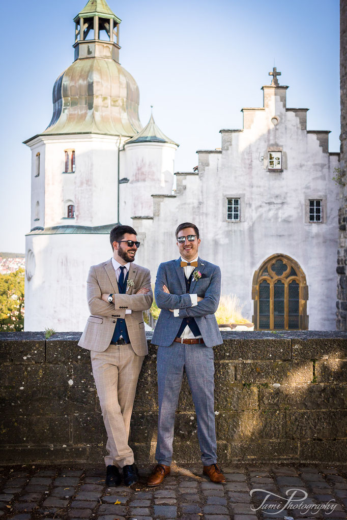 Hochzeitsfotografie am Schloss Heidenheim