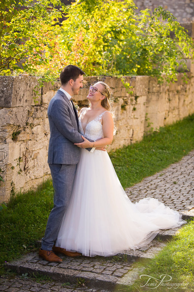 Hochzeitsfotografie am Schloss Heidenheim