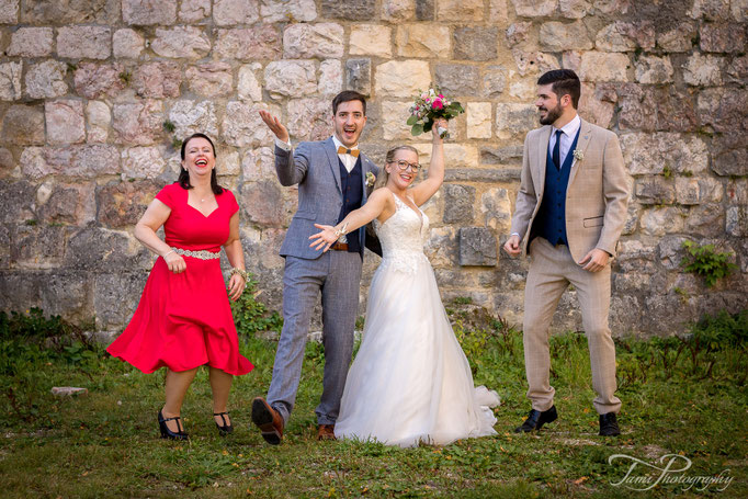 Hochzeitsfotografie am Schloss Heidenheim