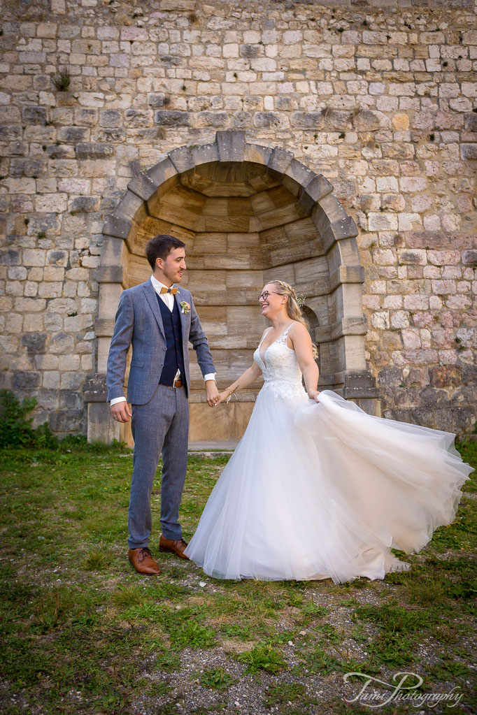 Fotoshooting am Schloss Heidenheim
