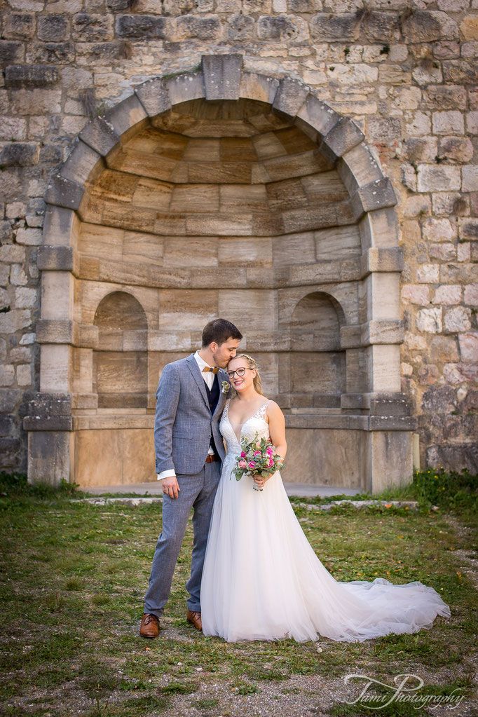 Hochzeitsfotografie am Schloss Heidenheim