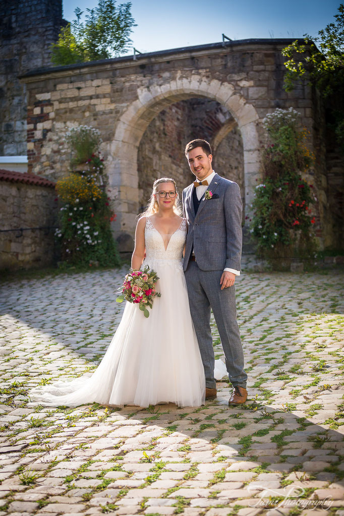 Hochzeitsfotografie am Schloss Heidenheim