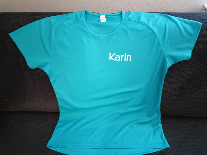 Funshirt mit Namen Vorne