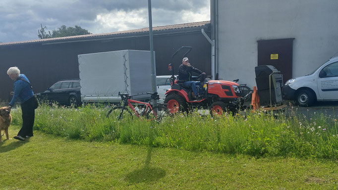 Henning mit mobilem Catering