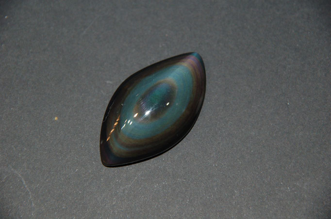 Cabochon Obsidienne Œil Céleste