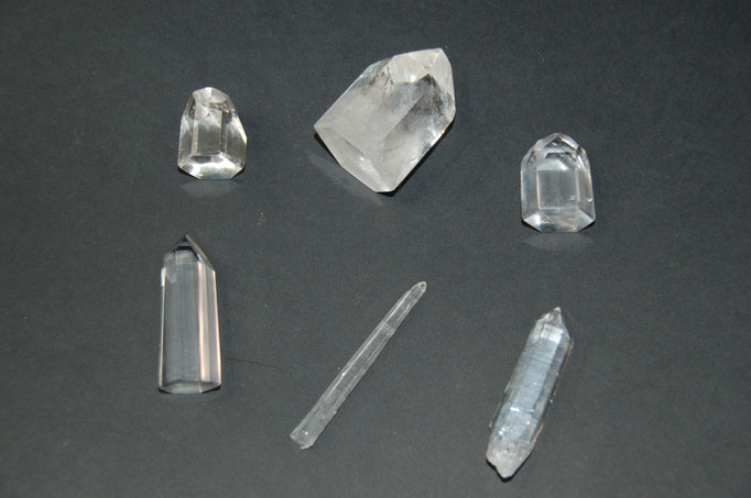 Pointes de Quartz (Cristal de Roche)