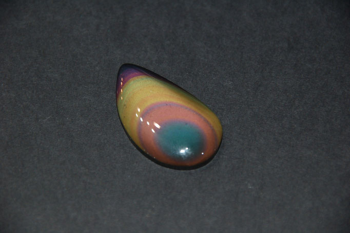 Cabochon Obsidienne Œil Céleste