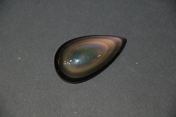 Cabochon Obsidienne Œil Céleste