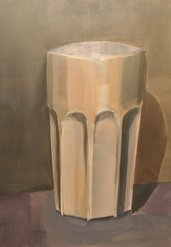 ohne Titel, 2012, Acryl auf Holz, 70 x 50 cm