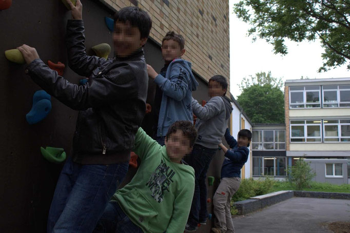 Kletterwand, Foto: Tobias Aschenbrenner
