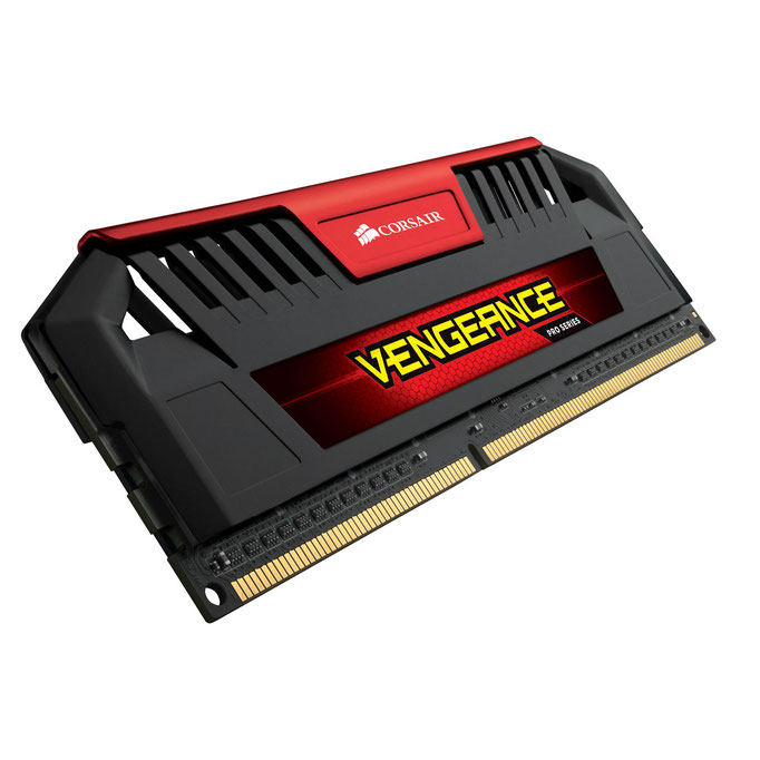 Corsair Vengeance Pro Series 16 Go (1 x 8 Go) DDR3 2400 MHz CL11 Red