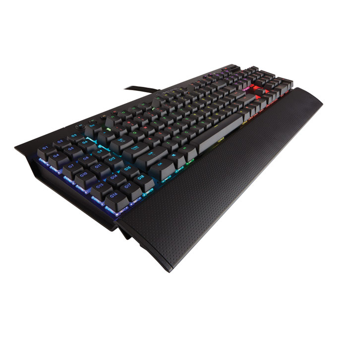 Corsair Gaming K95 Mec RGB AZERTY Noir - Switches Cherry MX Brown