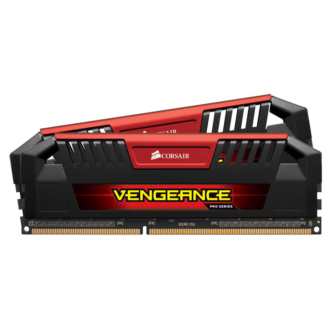 Corsair Vengeance Pro Series 16 Go (2 x 8 Go) DDR3 2400 MHz CL11 Red