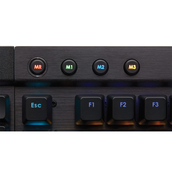 Corsair Gaming K95 Mec RGB AZERTY Noir - Switches Cherry MX Brown