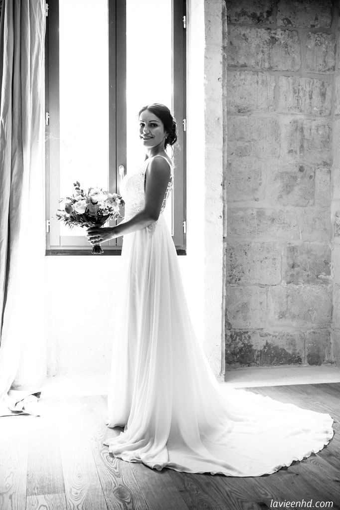 Robe de la mariée, Domaine des loups, Niort
