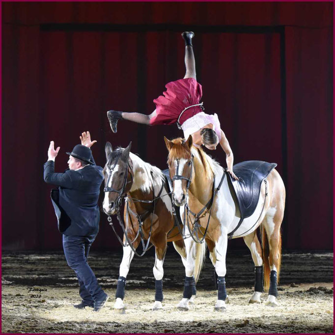 CHEVAL PASSION 2022 - Spectacle les Crinières d'OR - Benoit SOUMILLE