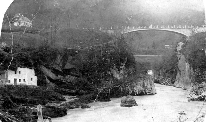 Die Ennsbrücke vor 1950