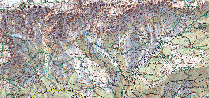 Die Mitterbergalm am Hochkönig