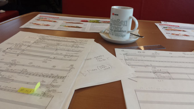 Composing on Deutsch Bahn