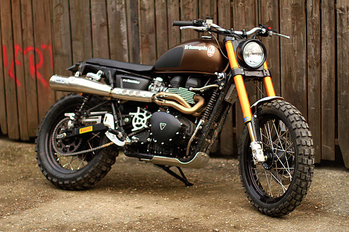 Triumph Scrambler - the Rumbler