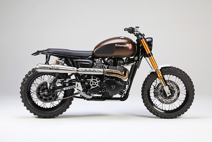 Triumph Scrambler - the Rumbler