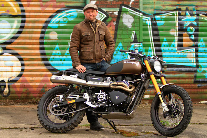 Triumph Scrambler - the Rumbler