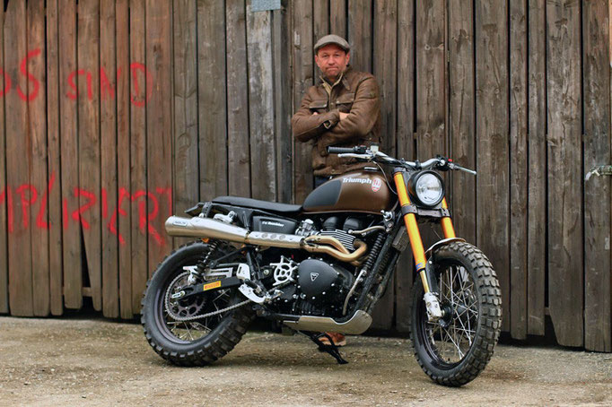 Triumph Scrambler - the Rumbler