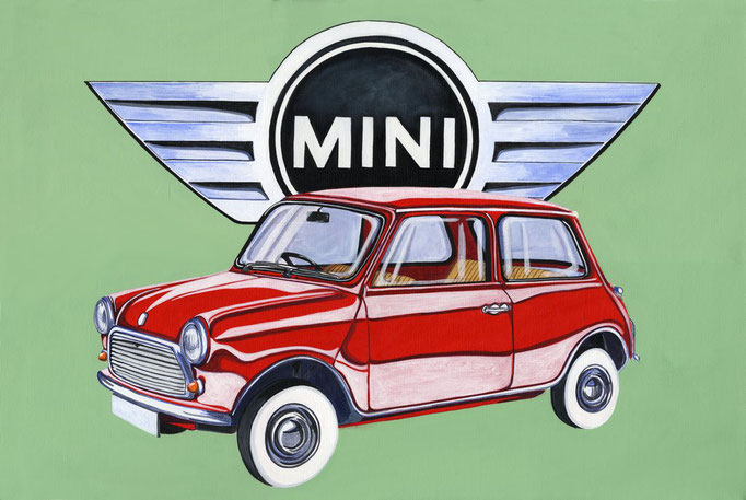 "MINI" - Acryl auf Leinwand - 60 x 40 cm - 2009