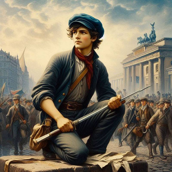 "Ernst Zinna 1848" - AI Art - 2025