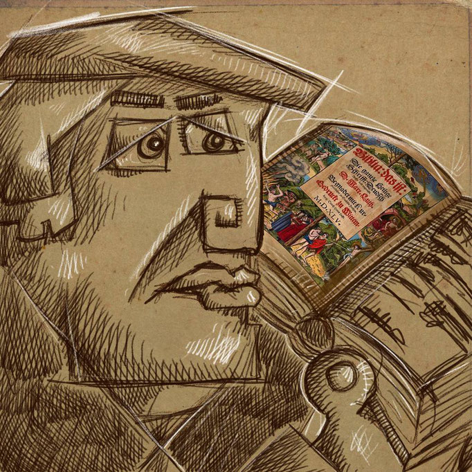 "Martin Luther 540" - Digital Art -2023