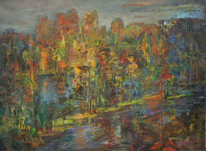 Autumn in Savala. 2012. Oil on canvas. 80 x 60 cm Price on request.