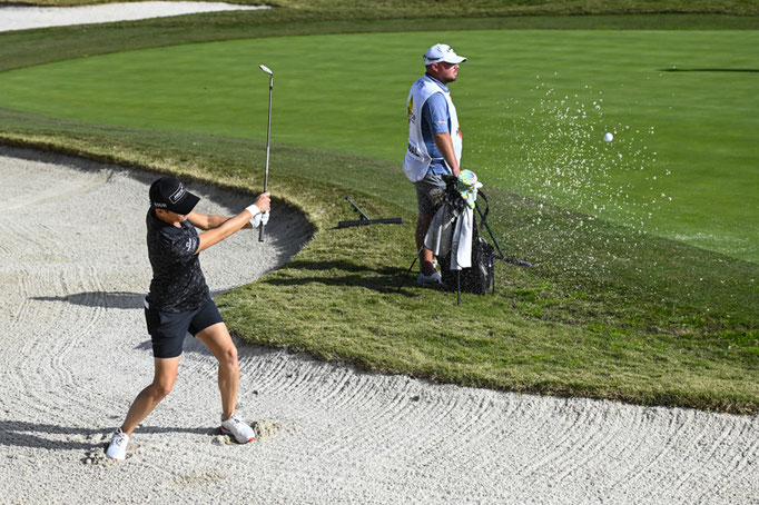 Out of the bunker - Mallorca Golf Open 2023