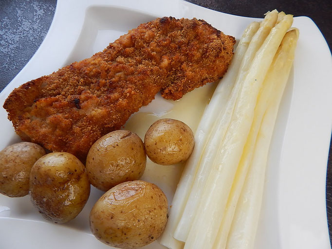 Spargelmenü