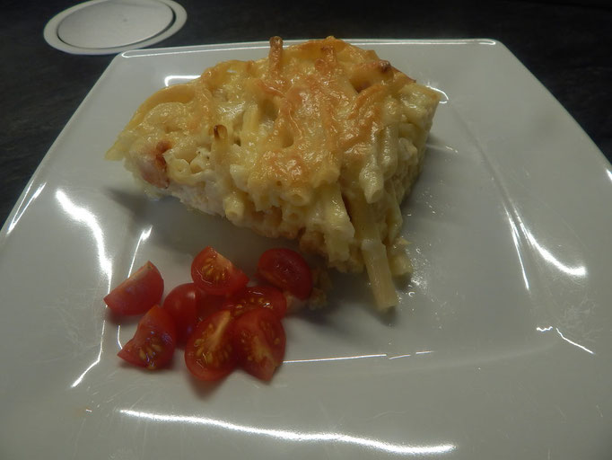 Makkaroni Mozzarella Sahne