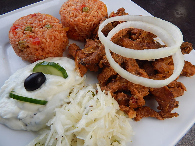 Gyros, saftig und lecker