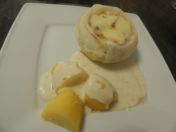 Gefüllter Kohlrabi