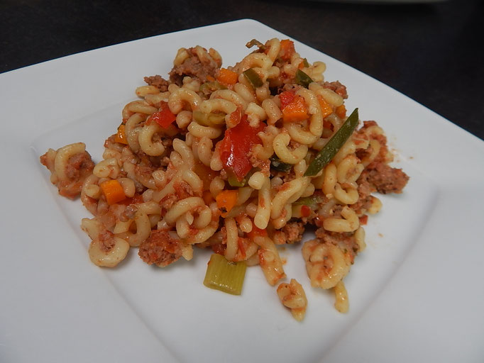 Nudel Hackfleischtopf one pot