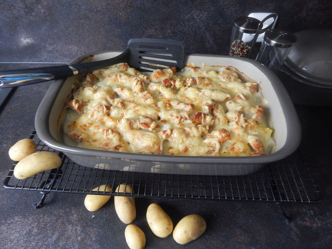 Spargelgratin