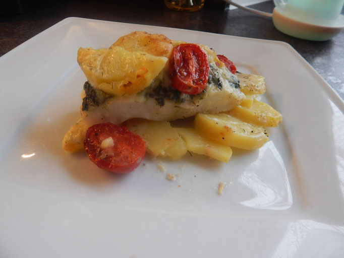 Kartoffel Fisch Gratin