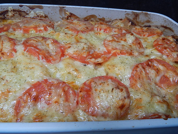 Halssteak Auflauf