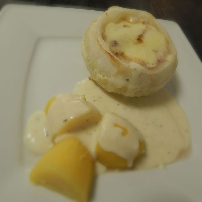gefüllter Kohlrabi