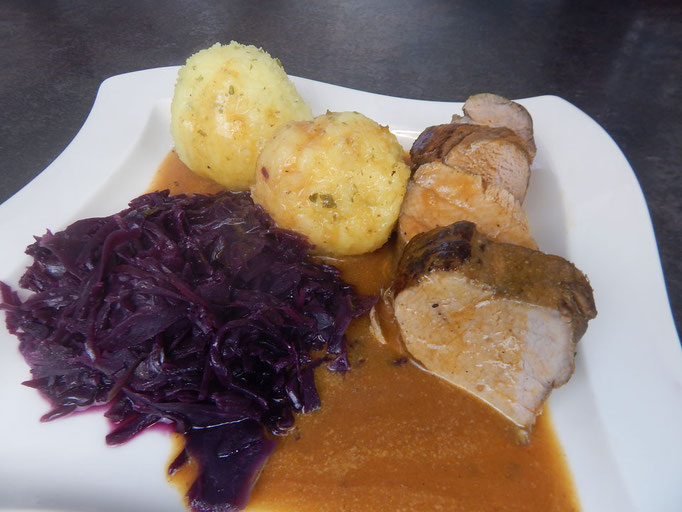 Sauerbraten aus Schweinefilet
