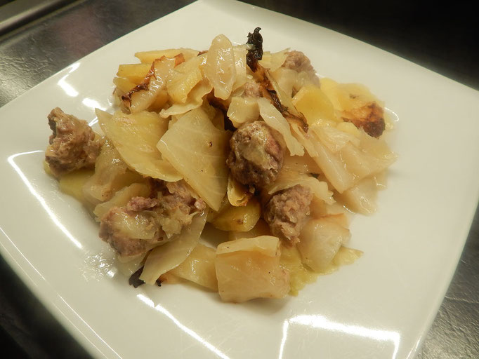Weißkohl Auflauf