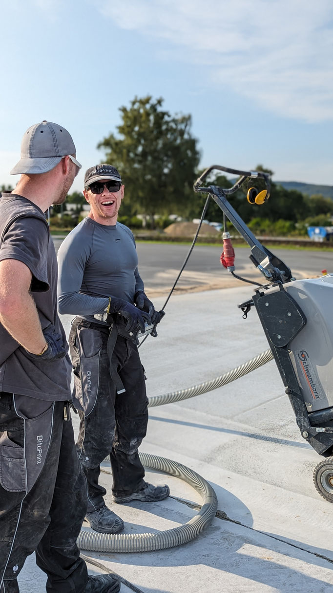 Asphalt Grinding Asphalt schleifen BituPrint