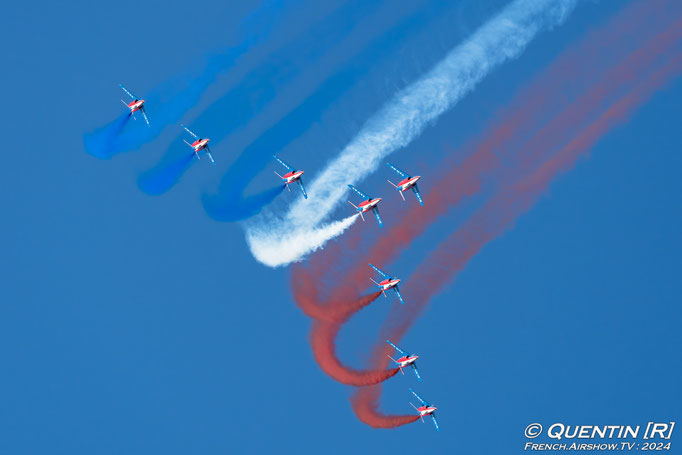 Des aeronefs en patrouille