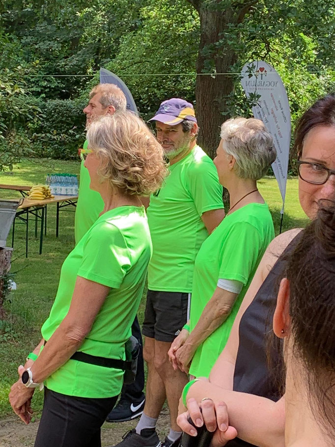 Fotos vom Yoga-Triathlon 2020