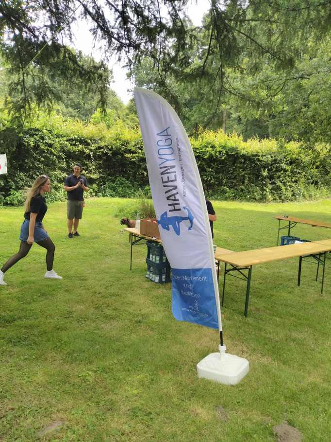 Fotos vom Yoga-Triathlon 2020