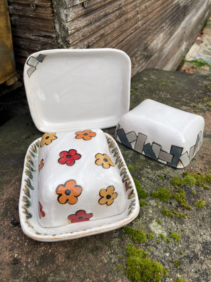 Butterdosen (Designbeispiele)