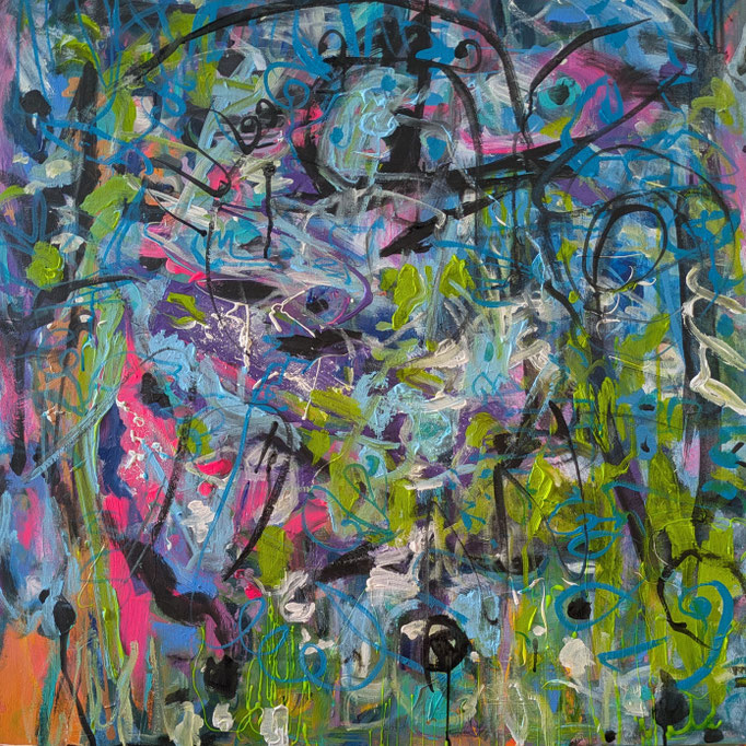Getting organised    2026  80x80 cm