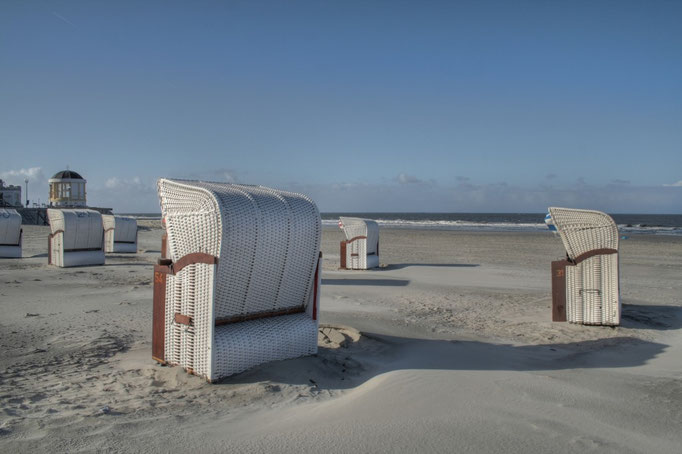 Borkum, Standkörbe 2009